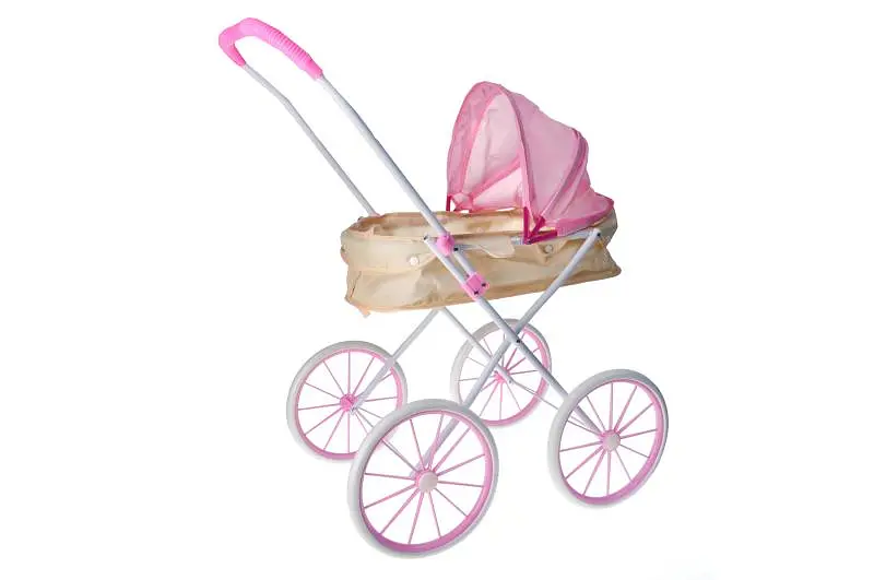 Коляска для ляльок CS0519D в кульку в 68,5x35x12 см YG Toys - фото 7
