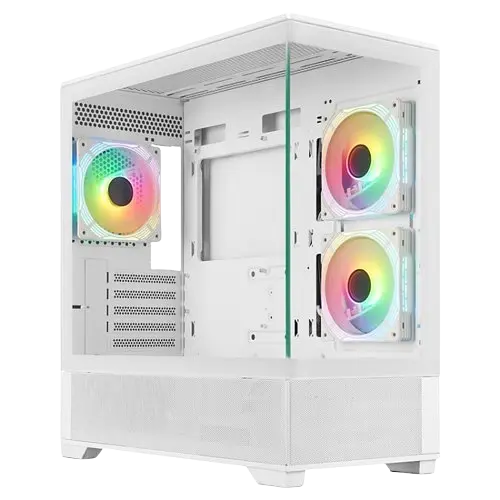 Корпус Prologix Axon GM-03AW Glass ARGB White - фото 2