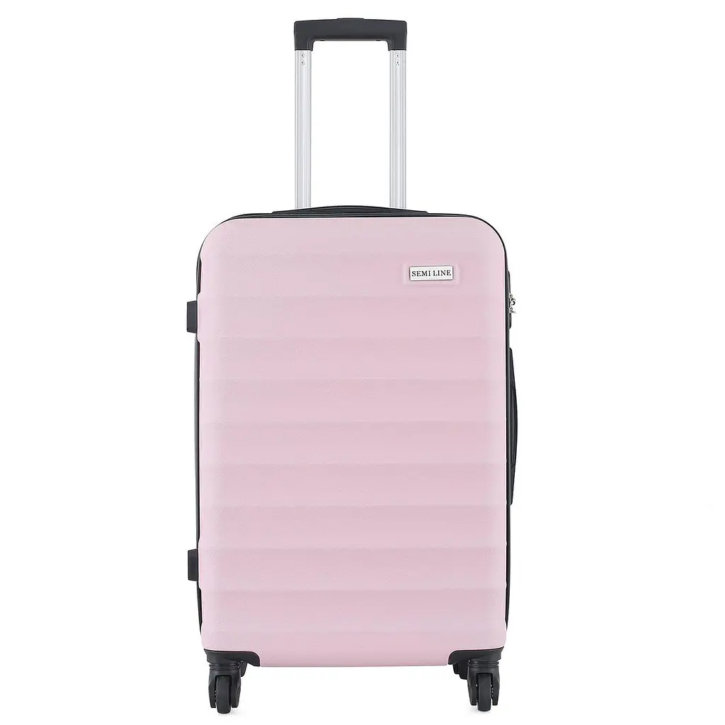 Чемодан Semi Line 24" M Pink Cream (T5632-2) - фото 3