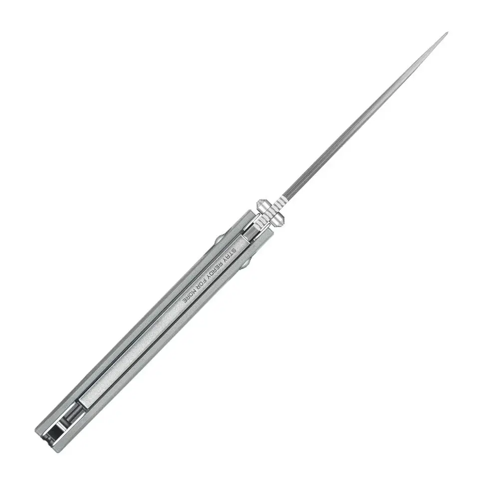 Ніж складаний туристичний SRM Terrier 258L-GK2 140Cr G10 92,6 мм сірий - фото 5