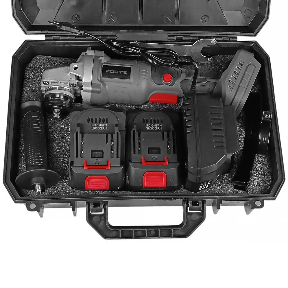 Кутова шліфмашина Forte AG 21-125BC акумуляторна (136424) - фото 6