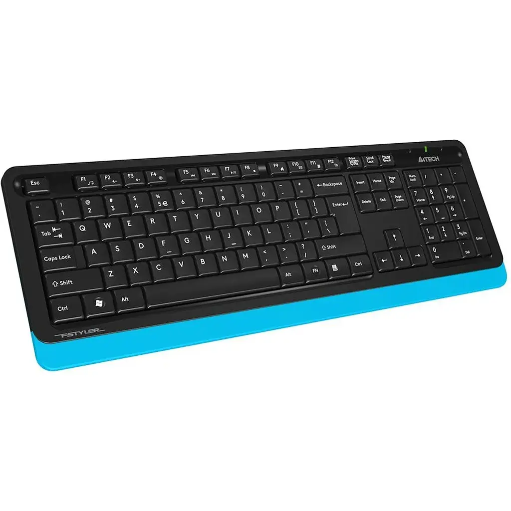 Комплект клавіатура + миша A4Tech Fstyler FG1010 Black/Blue [114623] - фото 6