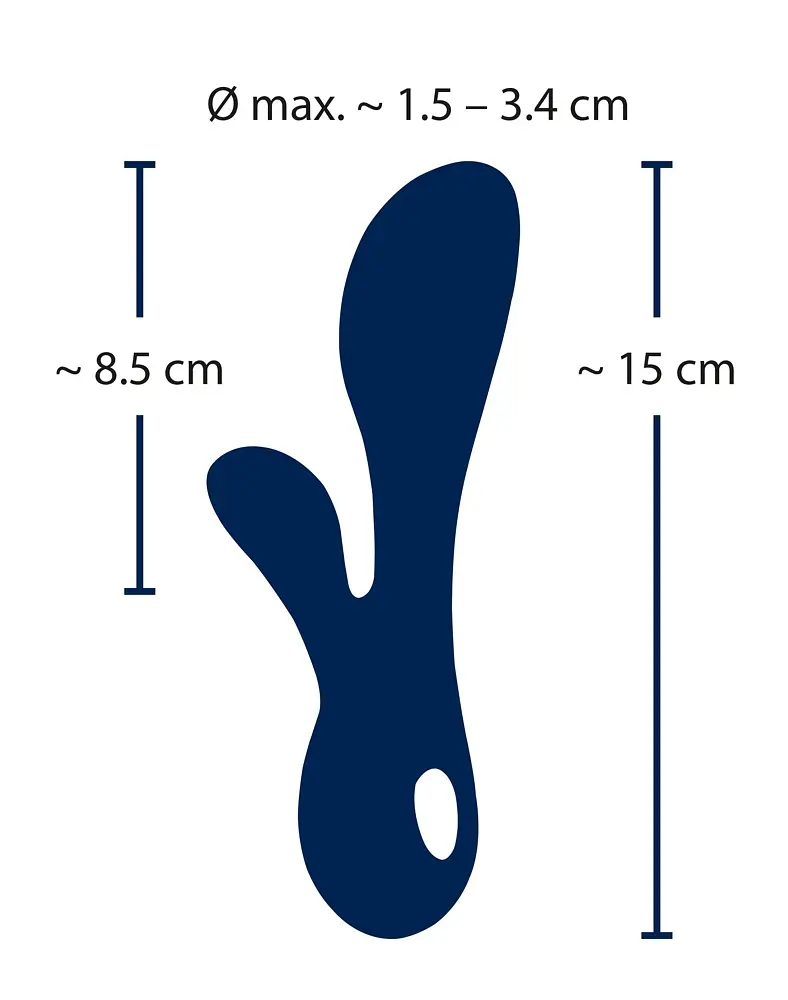 Ультрагнучкий міні-вібратор Jülie Mini Rabbit Orion 42-05541540000 98802 - фото 7