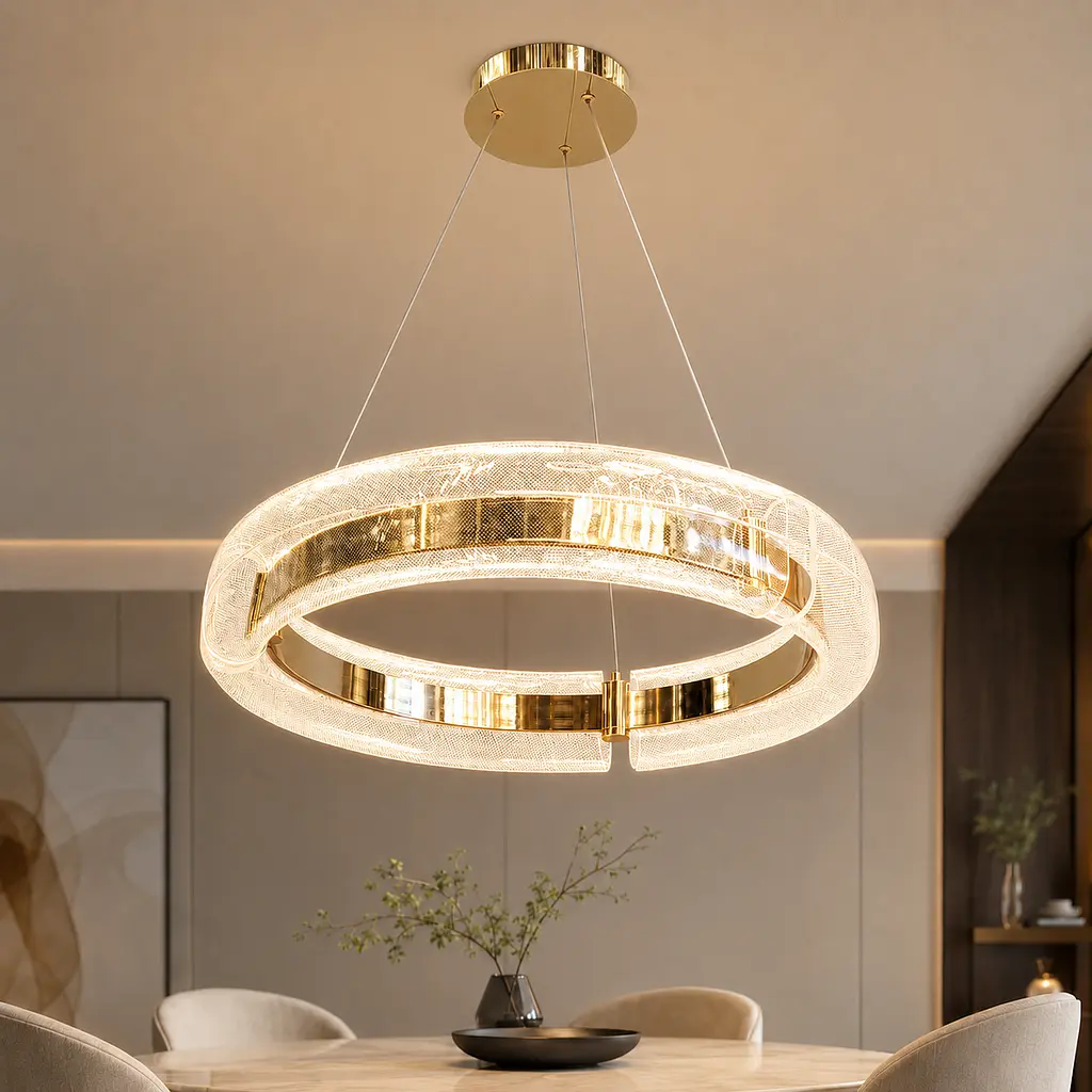 Підвісний світлодіодний світильник Artlight CG80076-600GD-B