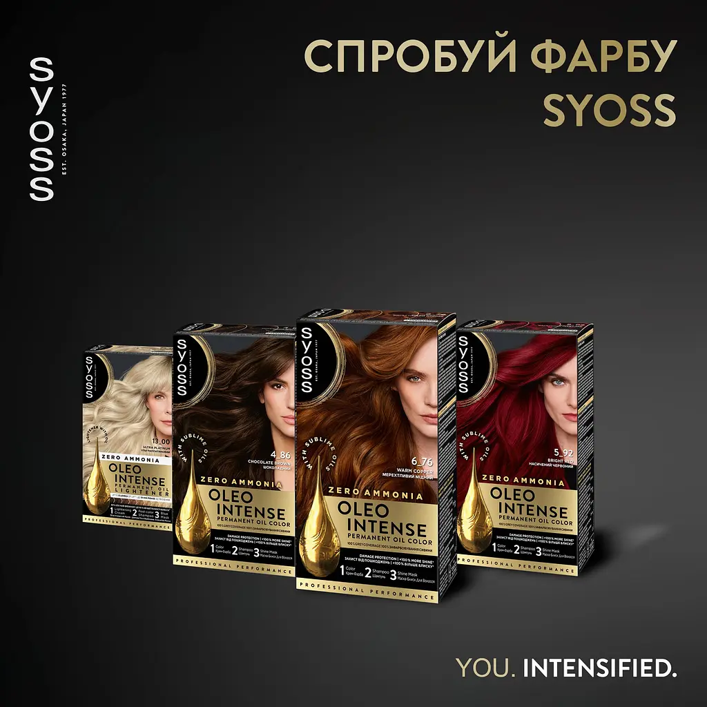 Фарба для волосся Syoss Oleo Intense відтінок 6-76 мерехтливий мідний без аміаку 115 мл - фото 9