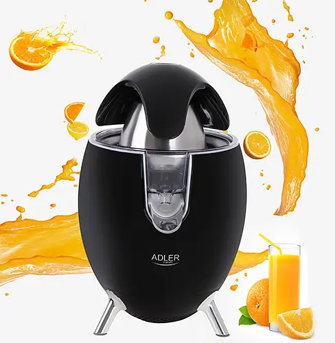 Соковитискач для цитрусових Adler AD 4013 black - фото 8