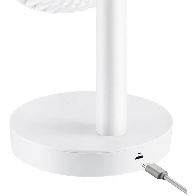 Вентилятор Jipin Desktop Fan на акумуляторі білий - фото 3