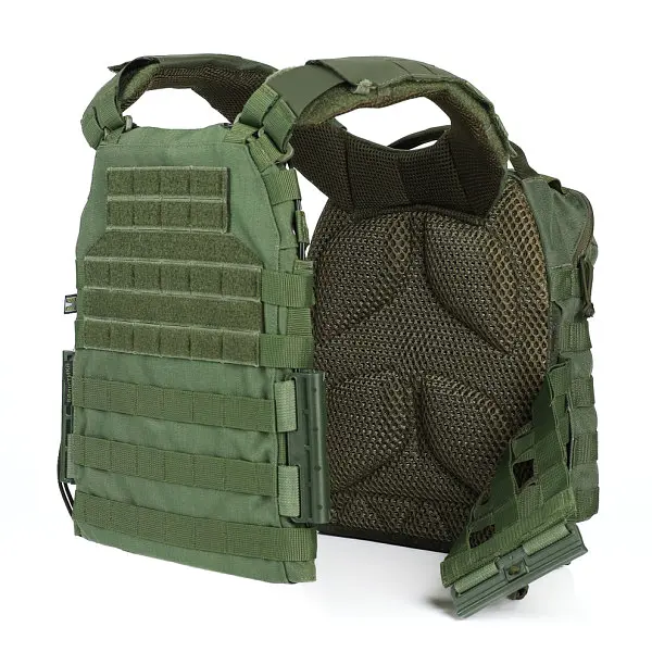 Плитоноска M3 Pro (XL 27×33 см) (Олива) із системою швидкого скидання - фото 4