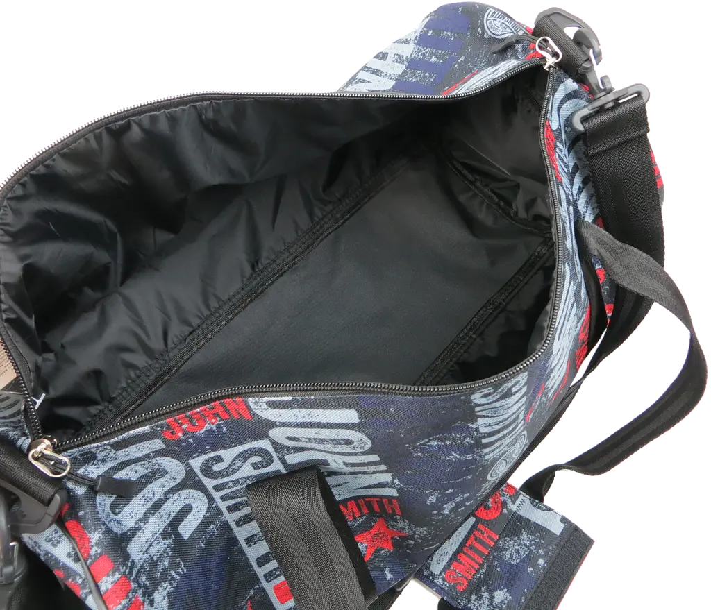 Спортивна сумка для тренувань 28L Wallaby Україна Чорна - фото 6