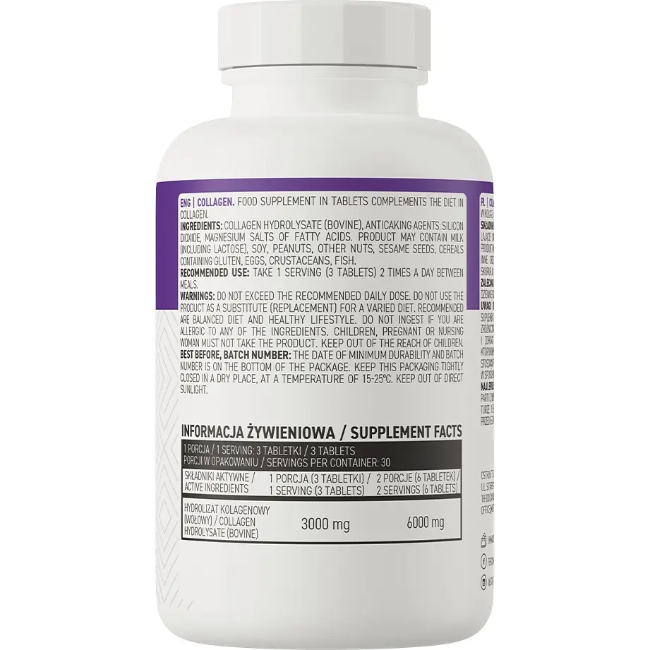 Для суглобів та зв'язок OstroVit Collagen 90 таблеток - фото 3