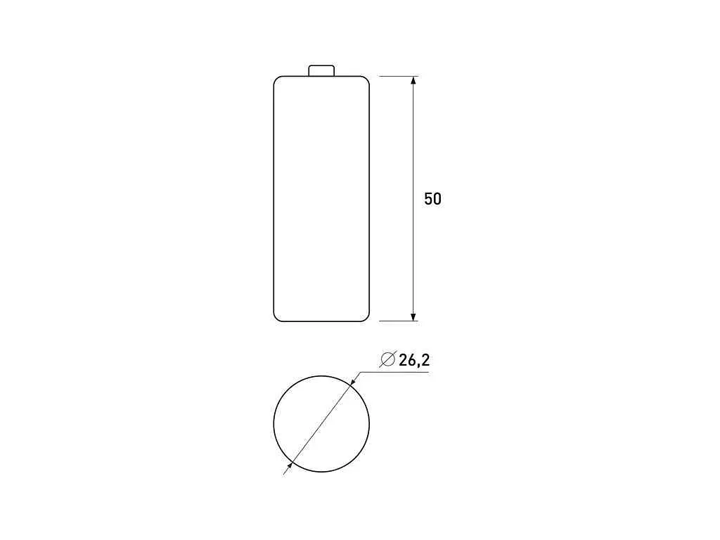 Батарейка лужна EUROELECTRIC LR14/C 2шт 1,5V blister - фото 3