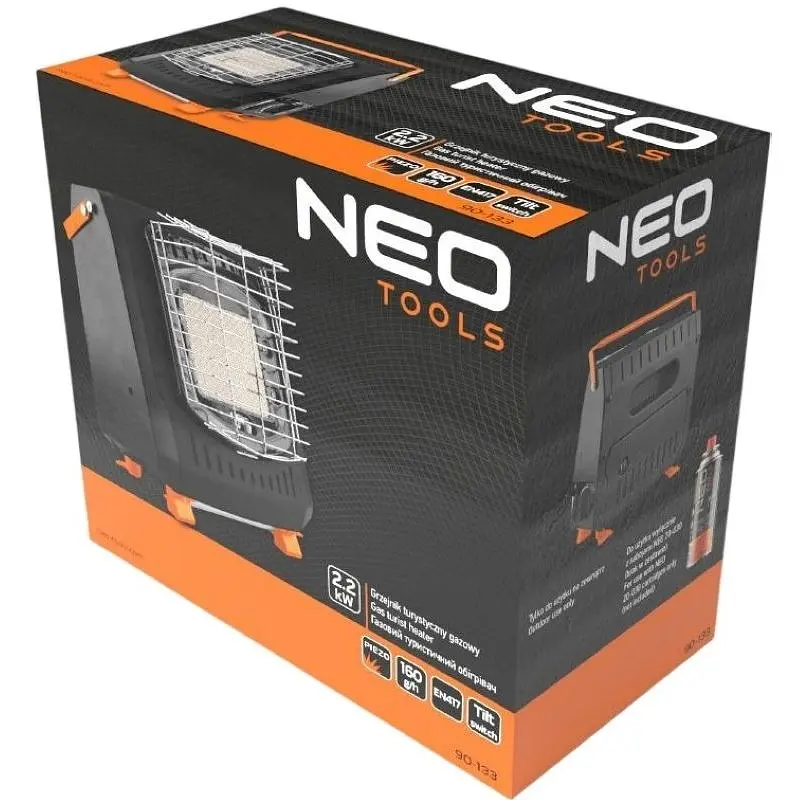 Обігрівач газовий Neo Tools картриджний 90-133 - фото 8