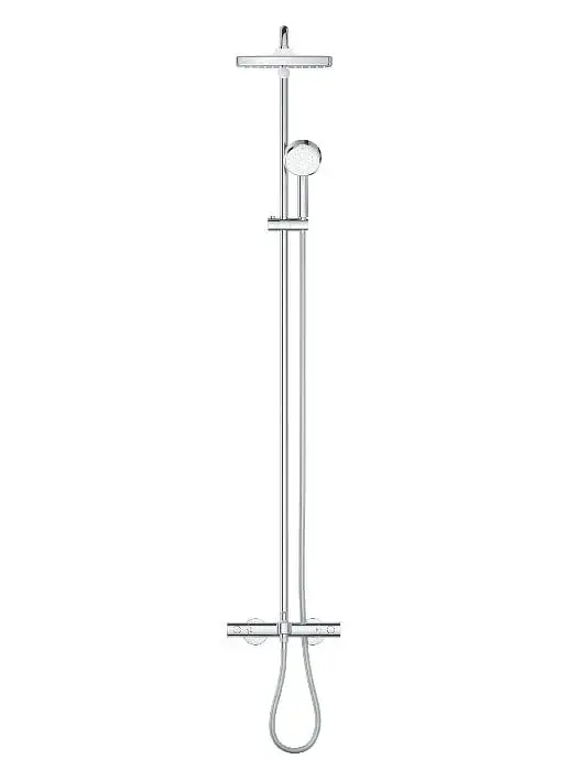 Душевая система с термостатом для ванны Grohe Tempesta Cosmopolitan 250 CUBE 30412 - фото 2