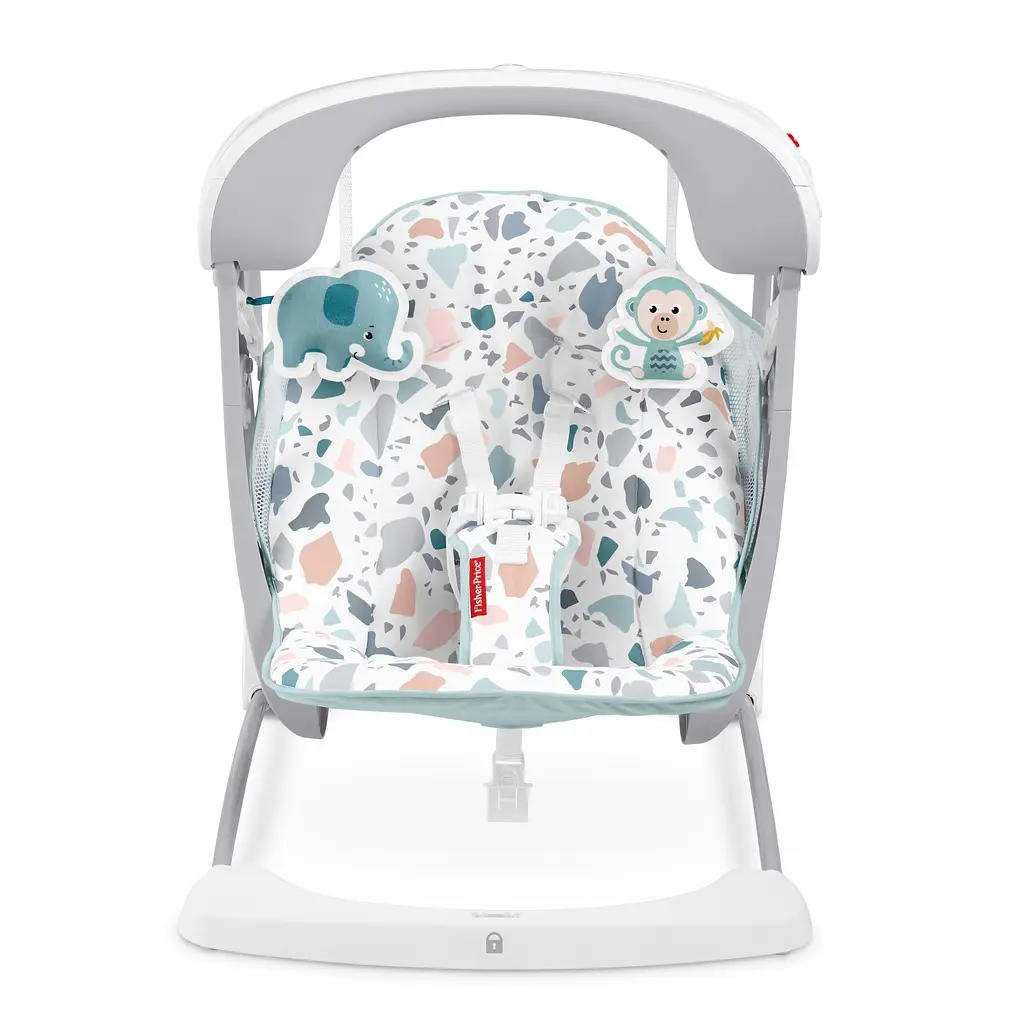 Портативная колыбель-качалка Fisher-Price Веселое качание (GPD12) - фото 4