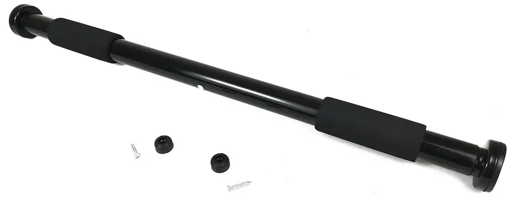 Розсувний розпірний турнік EasyFit 63-100 см Чорний (EF-1633-1)
