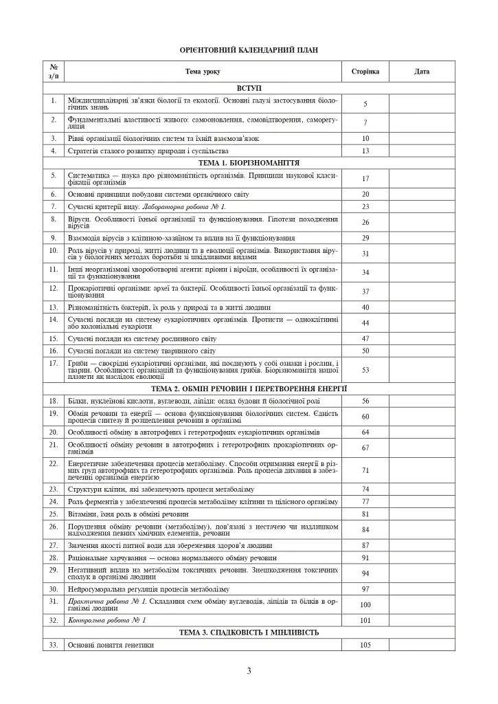 Вивчення біології. 10 клас. Конспекти уроків - фото 4