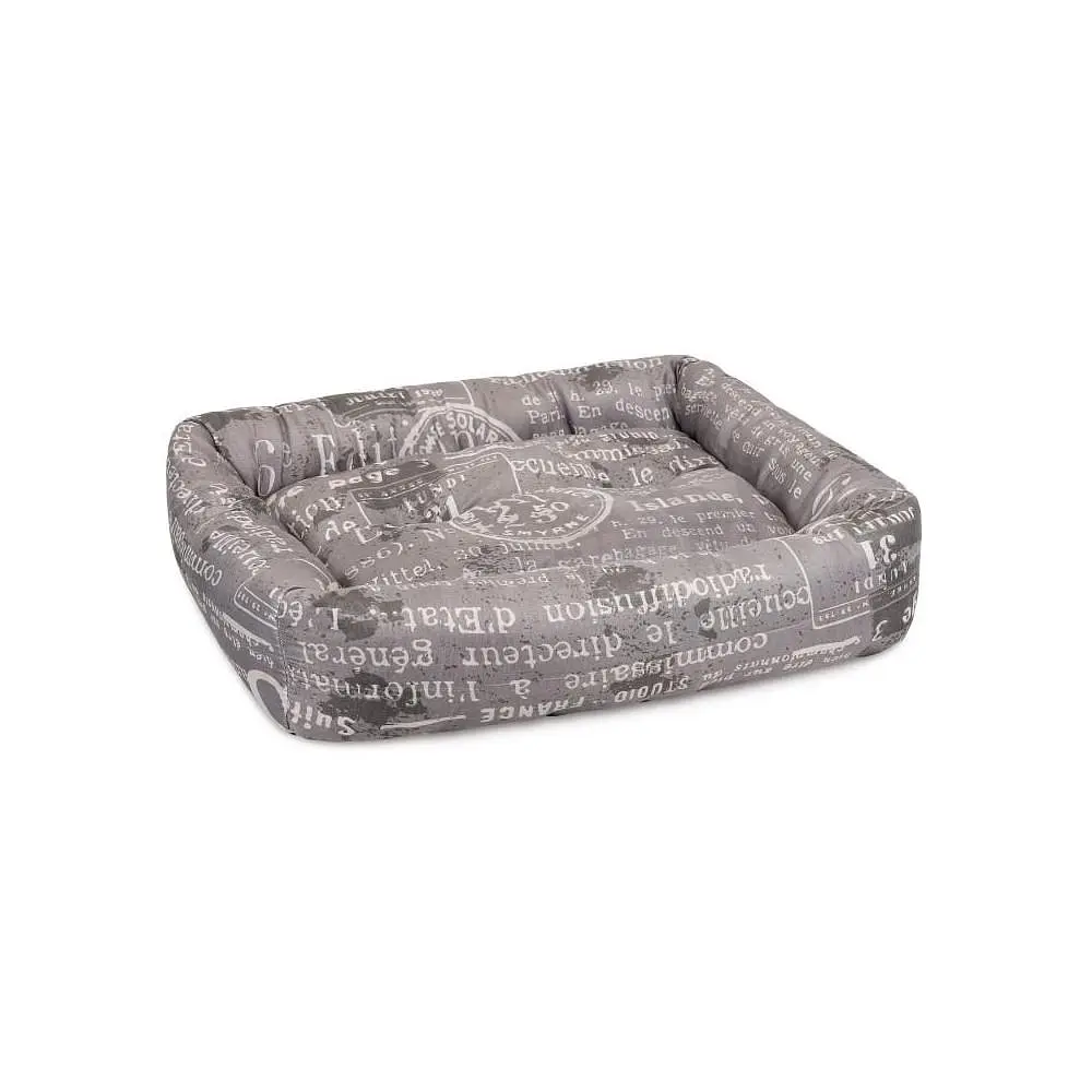 Лежак Природа Print 2 для котів та собак 60х52х14 см - фото 3