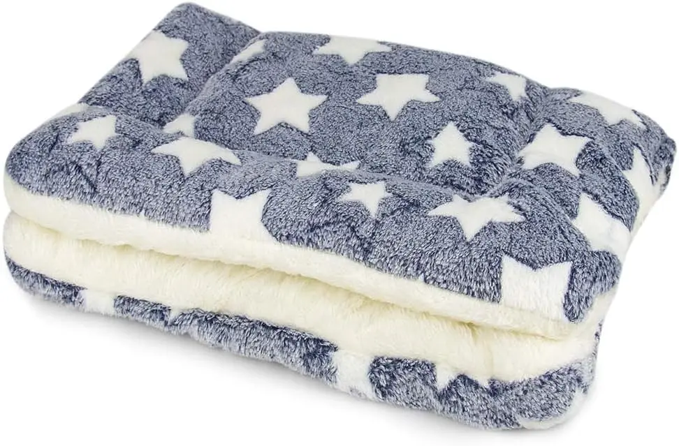 Плед для тварин Soft Pet Bed Cushion 70х90 см Blue W Star - фото 3