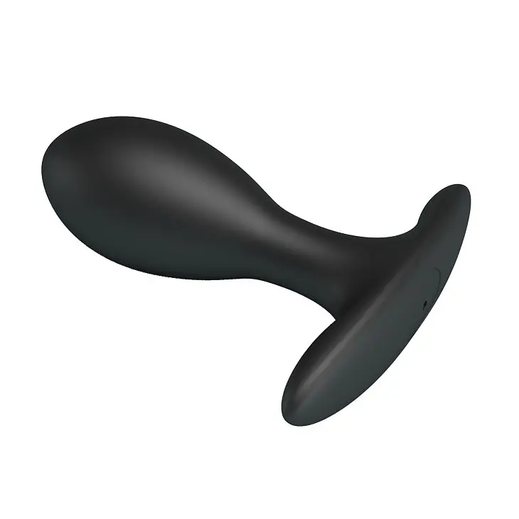 Анальна пробка Pretty Love Inflatable Anal Plug 9.1 см (чорний) - фото 5