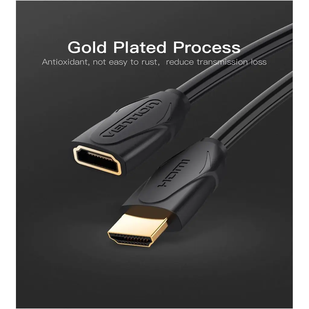 Кабель Vention HDMI-HDMI V 2.0 2 м (VAA-B06-B200) - фото 7