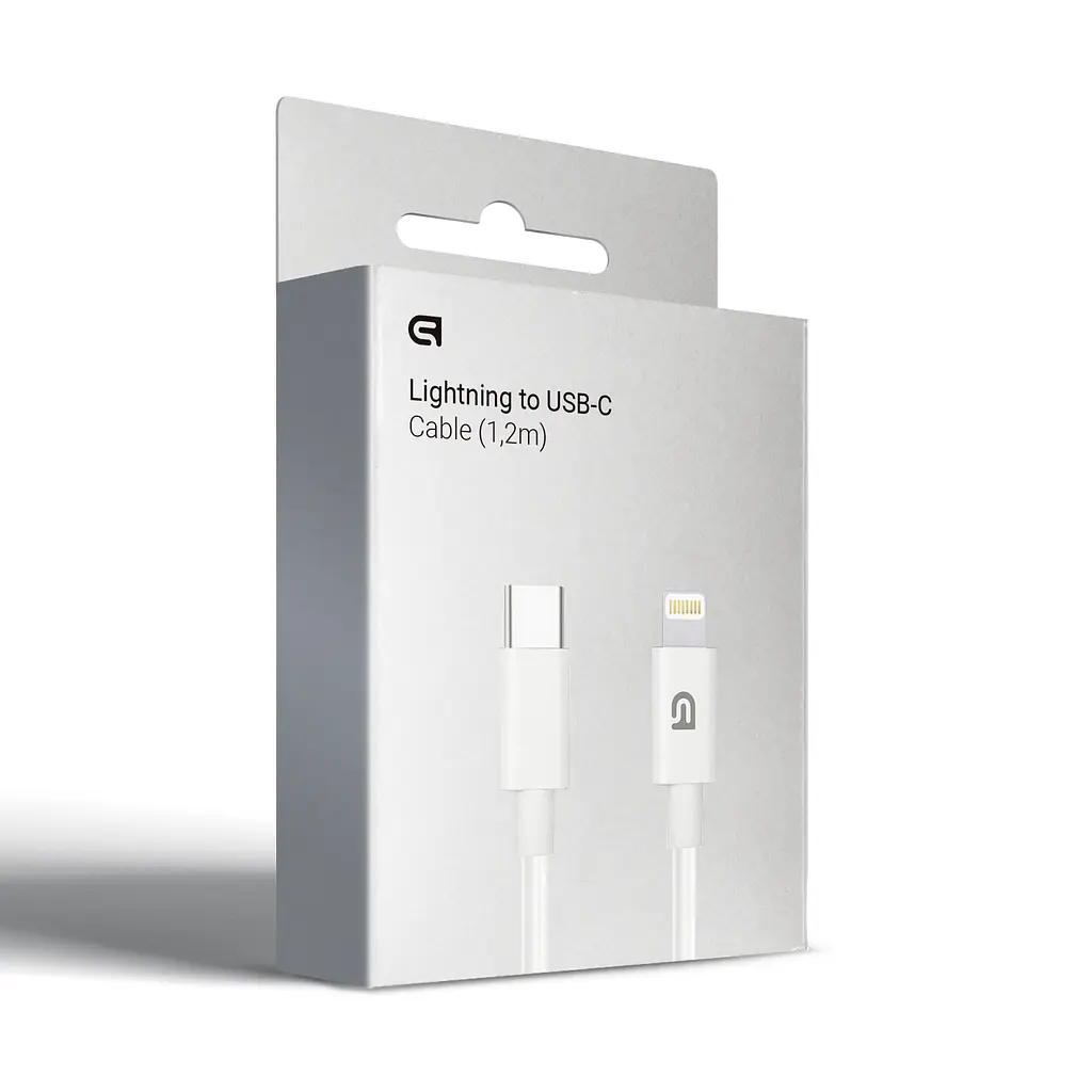 Кабель ArmorStandart AMQGJ2L Lightning to USB-C Cable 1.2m white (ARM64296) - фото 5