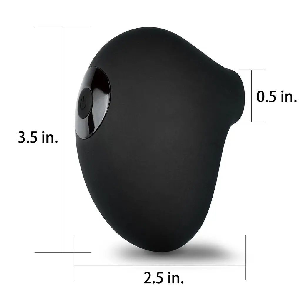 Вакуумный стимулятор клитора Lovetoy O-Sensual Oral Ama черный - фото 5