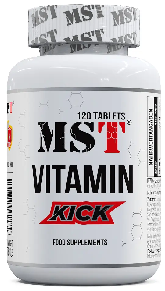 MST® Вiтамінно – Мінеральний Комплекс Vitamin Kick - 120 таблеток