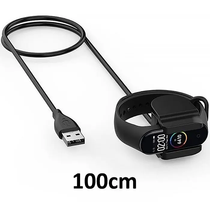 Зарядний пристрій Smart Clip Charger для Xiaomi Mi Band 5/6 100cm - фото 2