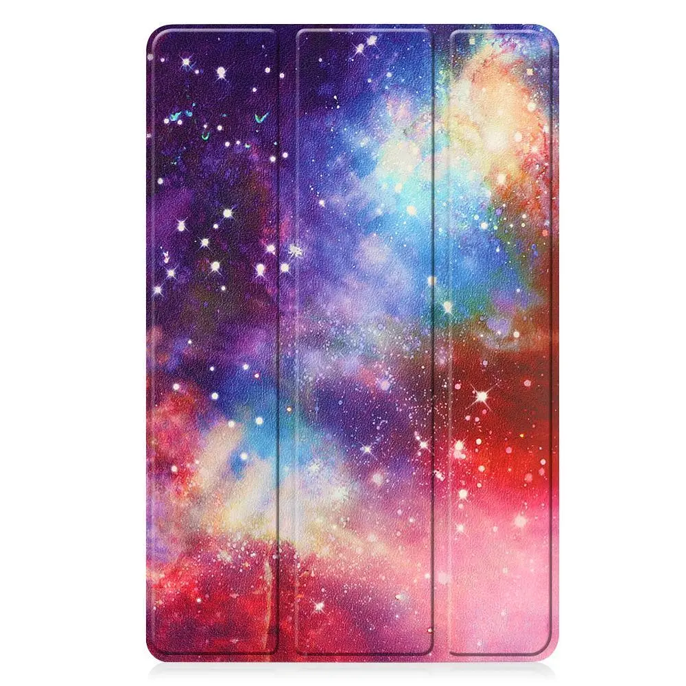 Чехол Lenovo Tab P11 Pro 2 gen 11.2 HardPrinted с рисунком Галактика - фото 2