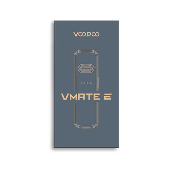 Под-система Електронна сигарета VooPoo  Vmate E Pod Kit 1200 mAh 3 ml Classic Brown (10217) - фото 6