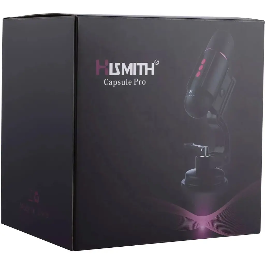 Міні секс-машина Hismith Mini Capsule Sex-Machine With Strong Suction Cup - фото 8