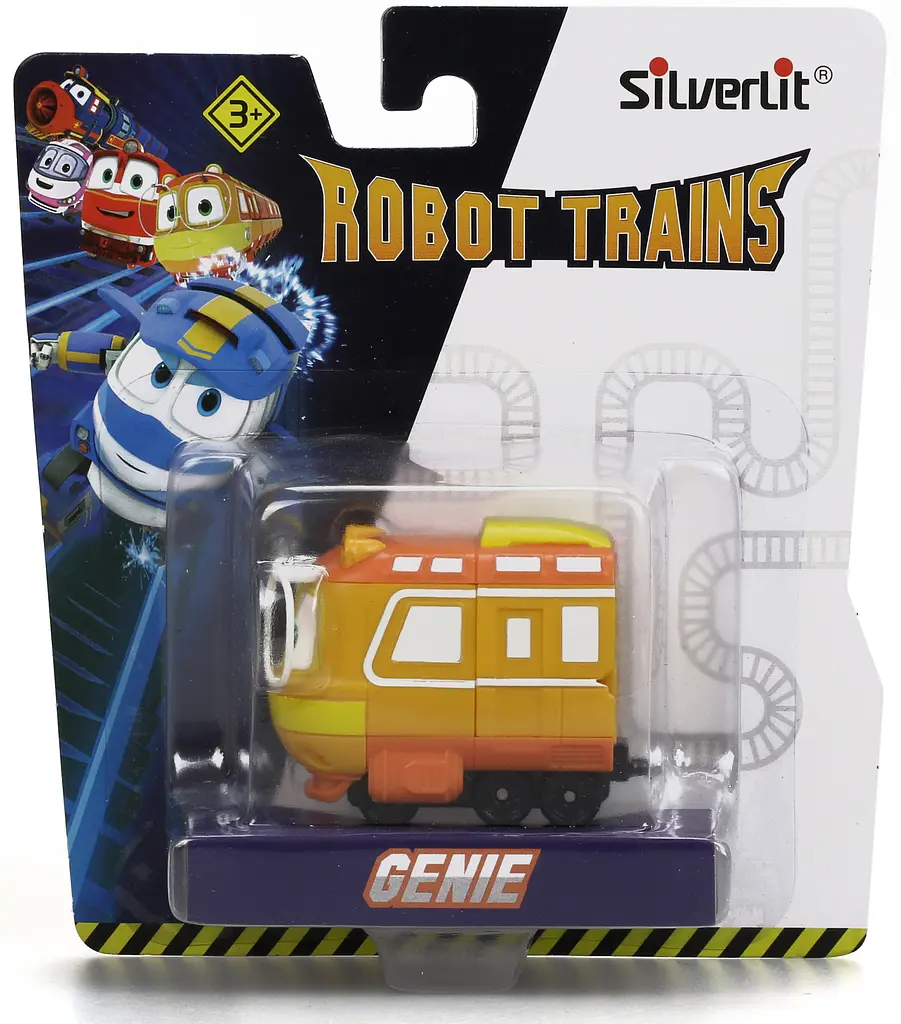 Паровозик Silverlit Robot Trains Джинни 6 см (80183) - фото 3