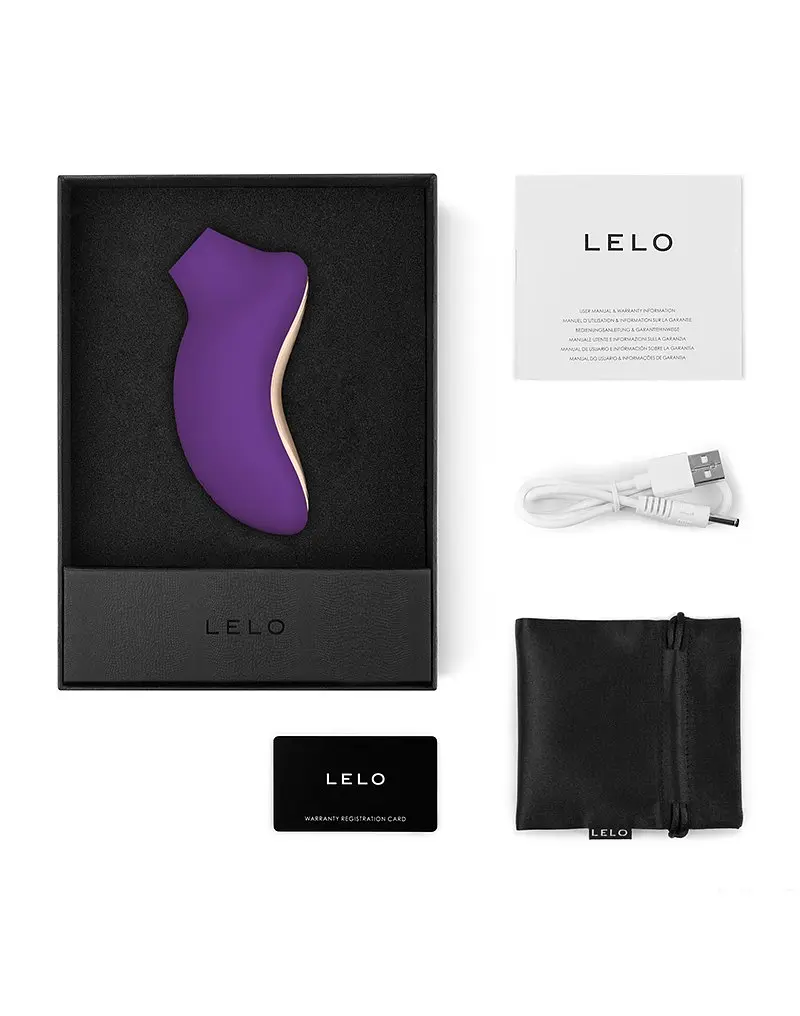 Lelo Sona 2 - звуковой стимулятор клитора, 10х5.6 см (фиолетовый) - фото 5