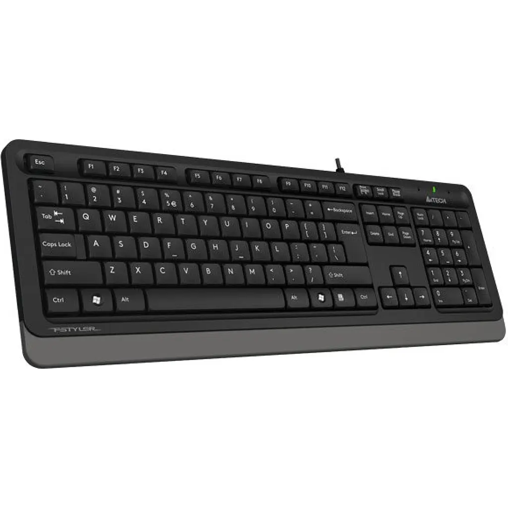 Клавіатура A4Tech FK10 Black/Grey [114610] - фото 2