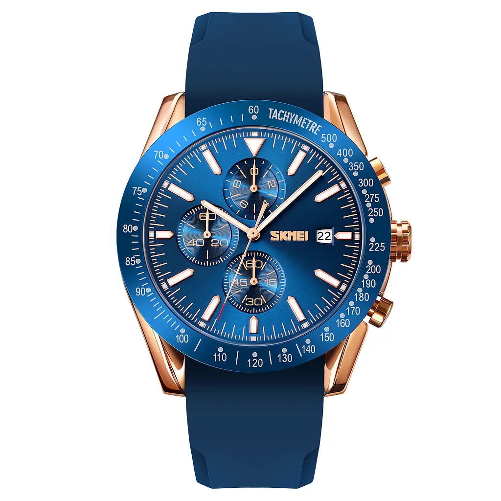 Годинник Skmei 9253PRGBU Rose Gold-Blue Sil SALE