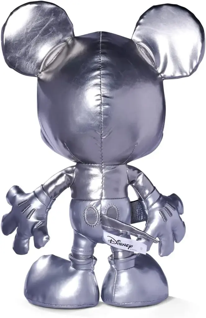 Колекційна м'яка іграшка Міккі Маус Disney Mickey Mouse Simba Collectors Club №9 Silver Edition 30 см срібляста (SKU-260) - фото 4