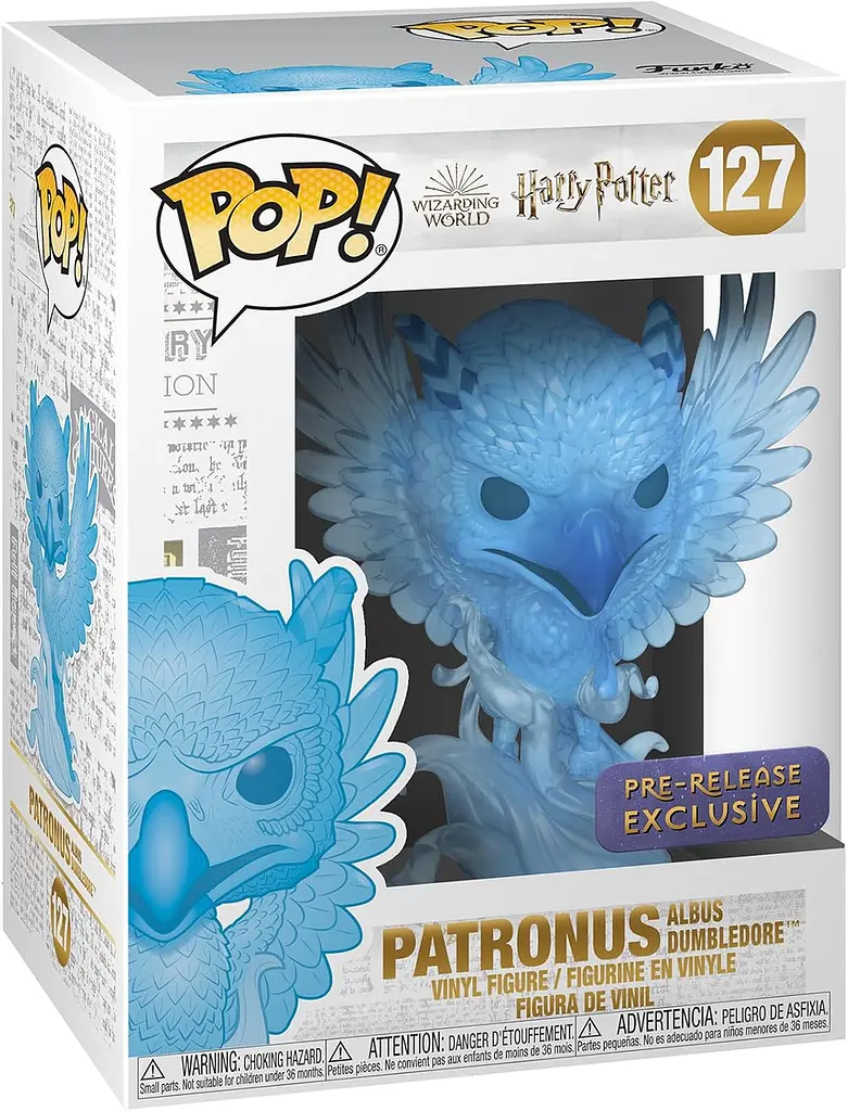 Коллекционная фигурка Funko Pop Гарри Поттер Патронус Дамблдора Harry Potter Patronus Exclusive 10 см FP HP - фото 3