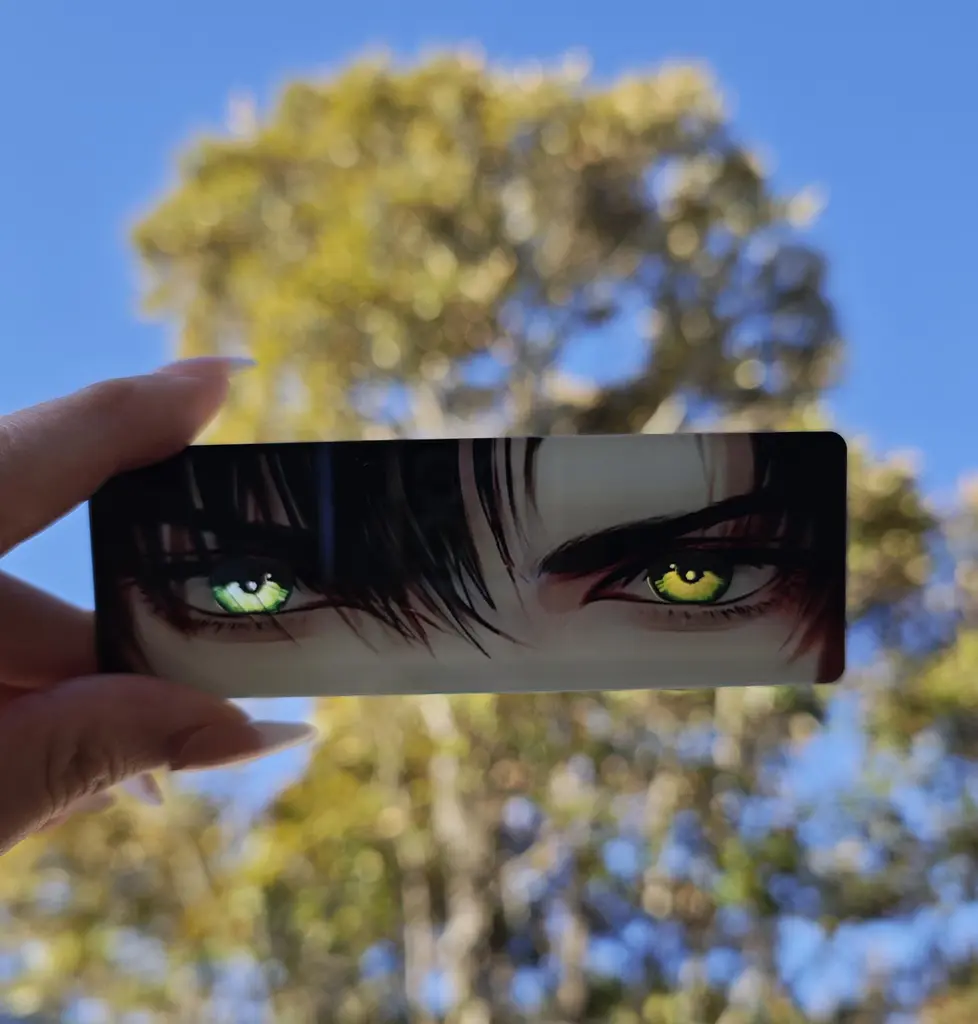 Брелок акриловий очі з переливом Love and Deepspace - фото 2