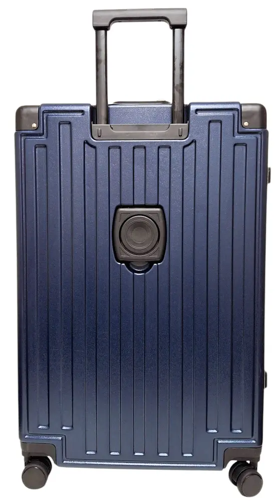 Валіза велика L Madisson Snowball 66503 L 74x49x31 см 100% полікарбонат на клямках Темно-синій - фото 7