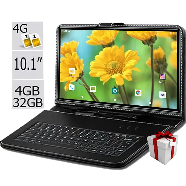Планшет телефон Hoozo Elit Tab 10 LTE Deep purple 4/32 DUAL SIM 10.1" IPS + Чохол-клавіатура в ПОДАРУНОК - фото 2
