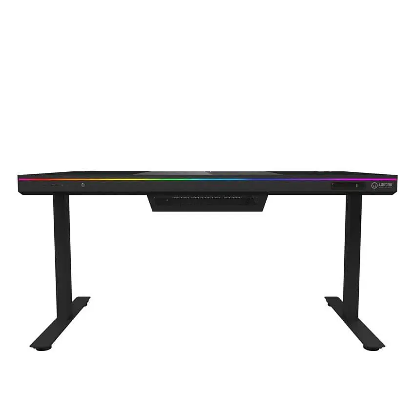 Геймерский стол Lorgar ELITE 90G Glass Black (LRG-DE90G) - фото 4
