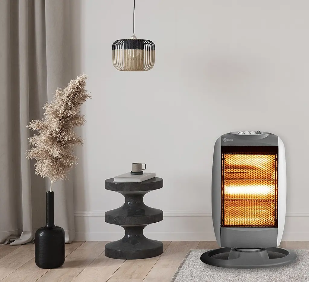 Інфрачервоний обігрівач Neo Tools 1200 Вт, сірий (90-114) - фото 8