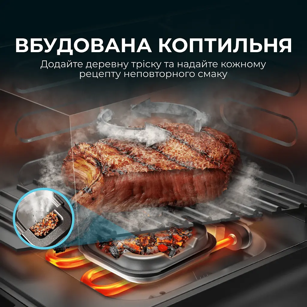 Мультипіч CECOTEC Cecofry&amp;Grill Smokin 8500 - фото 8