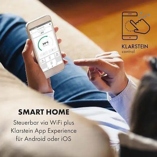 Обогреватель инфракрасный Blumfeldt Cosmic Beam Smart 24 (10035258) - фото 7