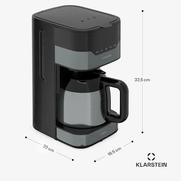 Кофеварка Klarstein Arabica EasyTouch Control 800 Вт (10045344) - фото 3