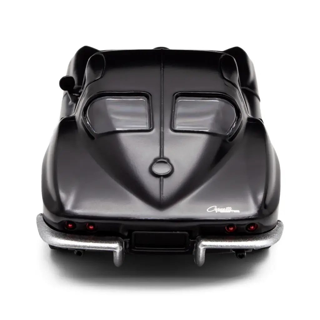 Автомодель - CHEVROLET CORVETTE SPLIT WINDOW 1963 (матовий чорний) - фото 10