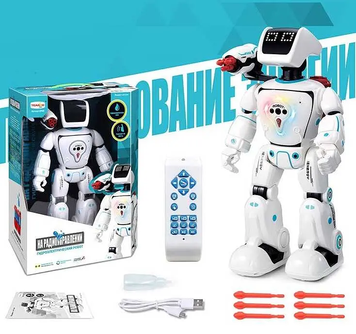 Бойовий робот на радіокеруванні 22005 Yeario Toy гідроелектричний, стріляє стрілами (6903317296200)
