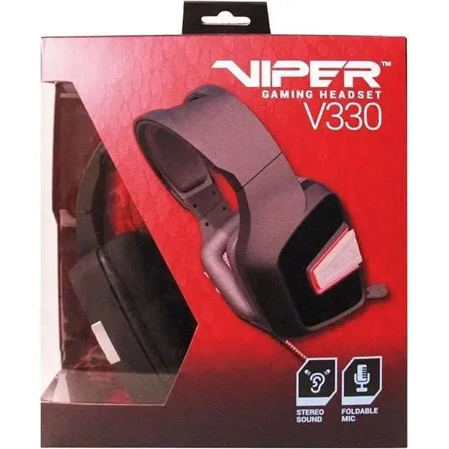 Наушники игровые Patriot Viper V330 Stereo Gaming черные PV3302JMK - фото 7