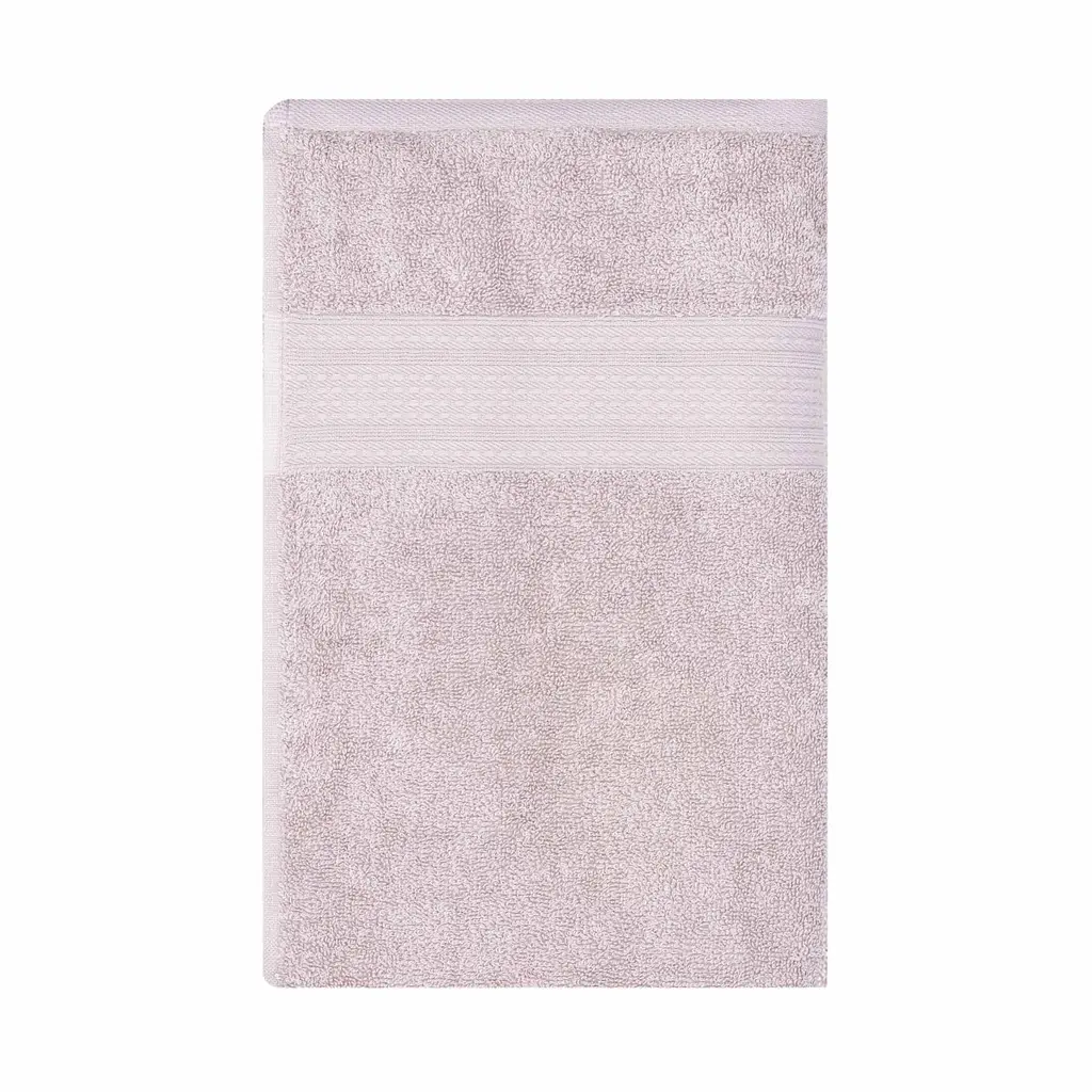 Рушник банний махровий Ardesto SuperSoft ART2270NSP 70х140 см холодно-бежевий - фото 2