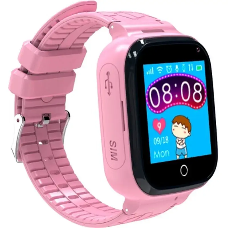 Смарт-годинник Gelius Pro GP-PK007 (Ocean) Pink Kids smart watch with GPS tracker (Pro GP-PK007 (Ocean) Pink) - фото 3